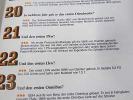 Mercedes-Benz gibt Antwort auf 100 Fragen -Mercedes vastaa sataan kysymykseen, saksankielinen, markkinointimateriaalia