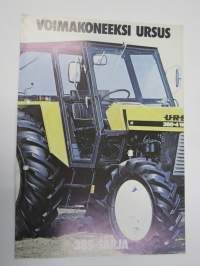 Ursus 385-sarja Voimakoneeksi Ursus traktori -myyntiesite / sales brochure