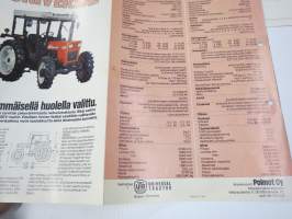 Universal 640 DT - Monikäyttöiset nelivetoiset traktori -myyntiesite / sales brochure