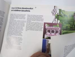 John Deere 1040 traktori -myyntiesite / sales brochure