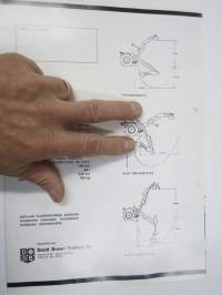 David Brown traktorikaivuri -myyntiesite / sales brochure