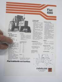 Fiat 680 traktori -myyntiesite