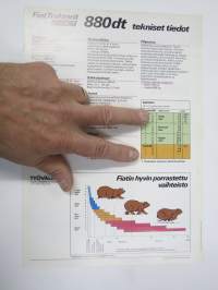 Fiat 880 DT traktori -myyntiesite