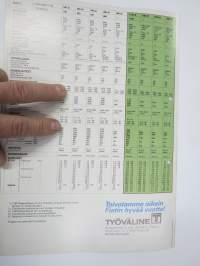 Fiatagri traktorimallisto / lukujärjestys -myyntiesite