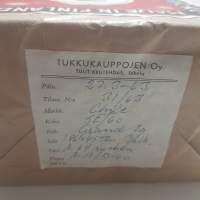 Tulitikkupuntti / aski  käyttämätön puntti punttipaketti