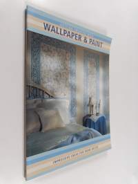 Getting creative with wallpaper and paint