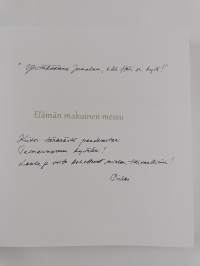 Elämän makuinen messu : Tuomas-vuodet Tampereella vuodesta 1990 alkaen (signeerattu, tekijän omiste)