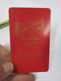 Temperin Eeva (Kalajoki?), Atelier H. Sjöman, Uleåborg - Oulu -visiittikorttivalokuva / visit card photo / cdv