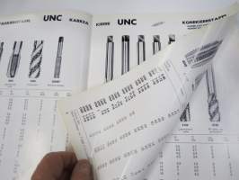 Warrior kierteytystyökalut - HSS-seostetut kierretystyökalut täydellä kierremuodolla -tuoteluettelo