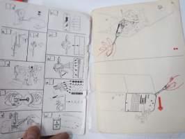 Singer 320K2 ompelukone -käyttöohjekirja, kuvallinen - ei tekstejä