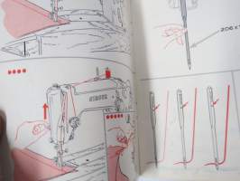 Singer 320K2 ompelukone -käyttöohjekirja, kuvallinen - ei tekstejä