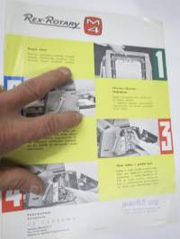 Rex-Rotary M4 monistuskone -myyntiesite