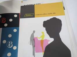 Gestetner 200, 201, 360, 390 monistuskonemallien esitteitä ym.