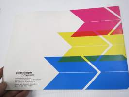 VEB Polygraph Buchbindereimaschinen / Bookbinding machines / Machines de reliure - DDR-valmisteiset kirjansidontakoneet -tuoteluettelo