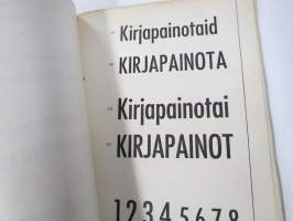 Kirjapaino Grafia - Kirjasinnäyte -tekstit