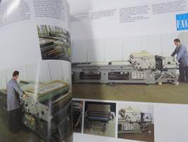 Swiss Graphic Machines / Graphische Maschinen und apparate aus der Schweitz - sveitsiläisvalmisteiset kirjapainokoneet -tuoteluettelo