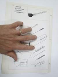 Husqvarna 444 moottorisaha 1.1979 -Reservdelar / Spare Parts -varaosaluettelo