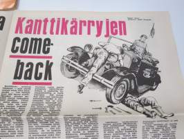 Hymy 1959 nr 1 - ensimmäinen ilmestynyt numero, kansikuva + artikkeli Brigitte Bardot, Kanttikärryjen comeback, Sorretaanko nuorisoa?, Jazz-basilli riehuu KOPIO