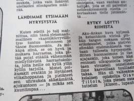 Hymy 1959 nr 1 - ensimmäinen ilmestynyt numero, kansikuva + artikkeli Brigitte Bardot, Kanttikärryjen comeback, Sorretaanko nuorisoa?, Jazz-basilli riehuu KOPIO