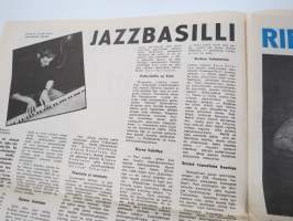 Hymy 1959 nr 1 - ensimmäinen ilmestynyt numero, kansikuva + artikkeli Brigitte Bardot, Kanttikärryjen comeback, Sorretaanko nuorisoa?, Jazz-basilli riehuu KOPIO