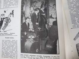 Hymy 1959 nr 1 - ensimmäinen ilmestynyt numero, kansikuva + artikkeli Brigitte Bardot, Kanttikärryjen comeback, Sorretaanko nuorisoa?, Jazz-basilli riehuu KOPIO