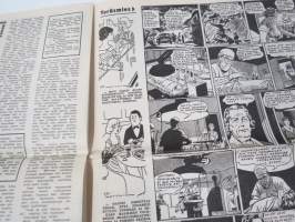 Hymy 1959 nr 1 - ensimmäinen ilmestynyt numero, kansikuva + artikkeli Brigitte Bardot, Kanttikärryjen comeback, Sorretaanko nuorisoa?, Jazz-basilli riehuu KOPIO