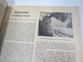 Übersee-Post - Deutschen Industriemesse Hannover 1952 -luettelojulkaisu -paljon kuluttajatuotteita mm. leluja, radioita, koriste-esineitä ym. hyvin kuvitettu