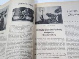 Übersee-Post - Deutschen Industriemesse Hannover 1952 -luettelojulkaisu -paljon kuluttajatuotteita mm. leluja, radioita, koriste-esineitä ym. hyvin kuvitettu