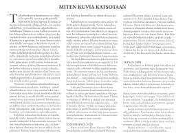 Taikasilmä 1 - Uusi tapa katsoa maailmaa  -Kolmiulotteisiä kuvia