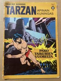 Tarzan 1973 nr 11 - Apinain kuningas Pako taikurien vuorelta -sarjakuvalehti / comics
