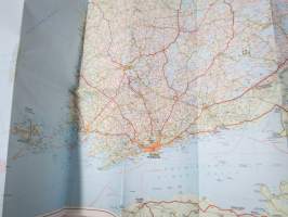 Suomi Finland - Suomen seinäkartta 1:1000000