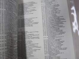 Helsinki - Helsingfors 1987 opaskartta + erillinen hakemisto / guidekarta / tourist map / plan de villa / stadtplan / plan goroda 1:20 000