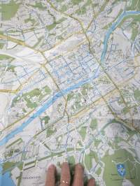 Turku liikennekartta 1973 -kartta