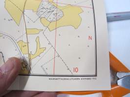 Lahti, kaupunkikartta 1:10000, 1952