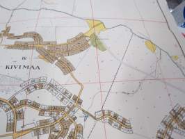 Lahti, kaupunkikartta 1:10000, 1952
