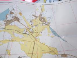 Lahti, kaupunkikartta 1:10000, 1952