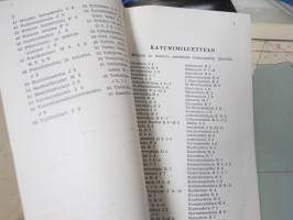 Lahti, kaupunkikartta 1:10000, 1952