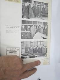 Nokian rengastiedotus 1958 nr 5, Rengasalan kehitys, Kumikorjaamo A. Vikman Uusikaupunki laajentunut, Ulkorenkaan valmistus, Rengaskorjaamon ulkonäkö, ym.