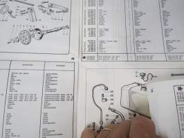 Lombardini LDA 96, 97, 100, 820 Uso - Manutenzioni / Use &amp; Maintenance - Spare Parts / Bedienung - Wartung - Erzarzteile / Emploi -käyttöohjekirja + varaosaluettelo