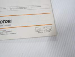 Lombardini LDA 96, 97, 100, 820 Uso - Manutenzioni / Use &amp; Maintenance - Spare Parts / Bedienung - Wartung - Erzarzteile / Emploi -käyttöohjekirja + varaosaluettelo