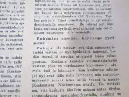 Mitä Eduskunnassa puhutaan sarja II.2  - Eduskunnassa joulukuulla 1933 käyty keskustelu koululaisten politikoinnista