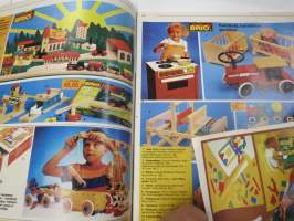 Brio Scanditoy - Suuri leluparaati 1980 - lelumainos / myyntiesite, Brio, Playbig, Fisher-Price, Plasto, Barbie, Tonka, Märklin, Polistil, Monogram