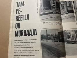 Apu 1964 nr 50, Marilyn Monroe, Tampereella on murhaaja