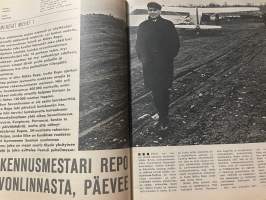 Apu 1966 nr 48, Menevät miehet Mikko Repo Savonlinnasta, Nesteen Naantalin satama, Arja Hassinen Sirkus Sariolan käärmetanssija