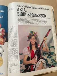 Apu 1966 nr 48, Menevät miehet Mikko Repo Savonlinnasta, Nesteen Naantalin satama, Arja Hassinen Sirkus Sariolan käärmetanssija