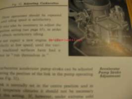 Ford Zephyr - instruction book 1956