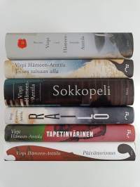 Virpi Hämeen-Anttila -paketti (6 kirjaa) : Tapetinvärinen ; Päivänseisaus ; Sokkopeli ; Muistan sinut Amanda ; Railo ; Toisen taivaan alla