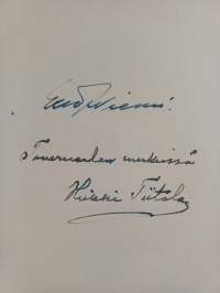 Tamperetta rakentamassa : Tampereen Rakennusmestariyhdistyksen 50-vuotis-muistojulkaisu (signeerattu, tekijän omiste)