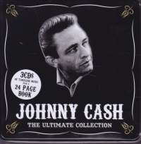CD - Johnny Cash - The Ultimate Collection - 3 CD:n kokoelma peltirasiassa. Lisänä 24-sivuinen kirjanen.
