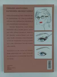 Aikuinen nainen meikkaa